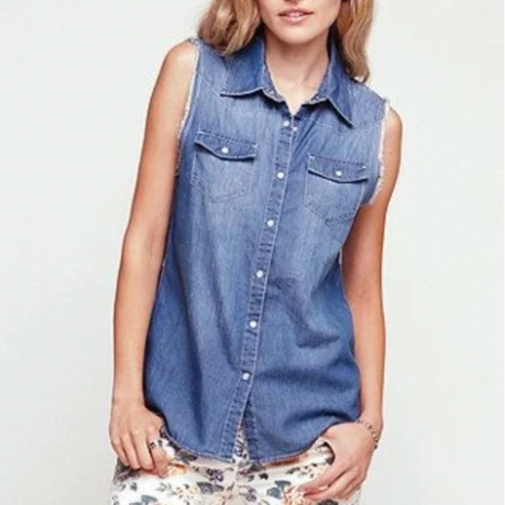 PacSun Bullhead Black Sleeveless Top NWOT